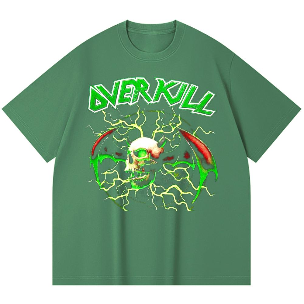 230 g/m² 100% Bavlna T-shirt Heavy Metal Rocková Kapela Tisk Populární Hudby Unisex Těžký Bavlněný T-shirt