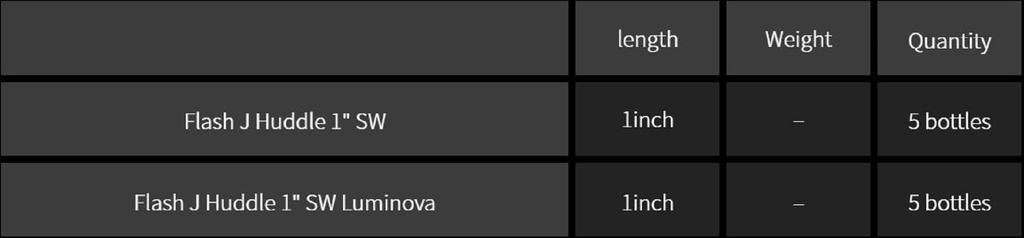 Fish Arrow Soft Lure Flash J Huddle SW 1 Inch 5 Piece Per Pack L145 (3234)