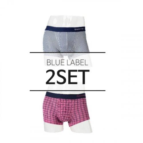 

[EVAN CHRIS] Blue Label 2-Piece Set [Shipped from Korea] 100% Authentic 90