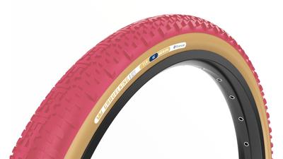 Panaracer Gravel King X1 700x45C Tubeless Ready Cranberry/Brown F745-GKX1-CR-D2