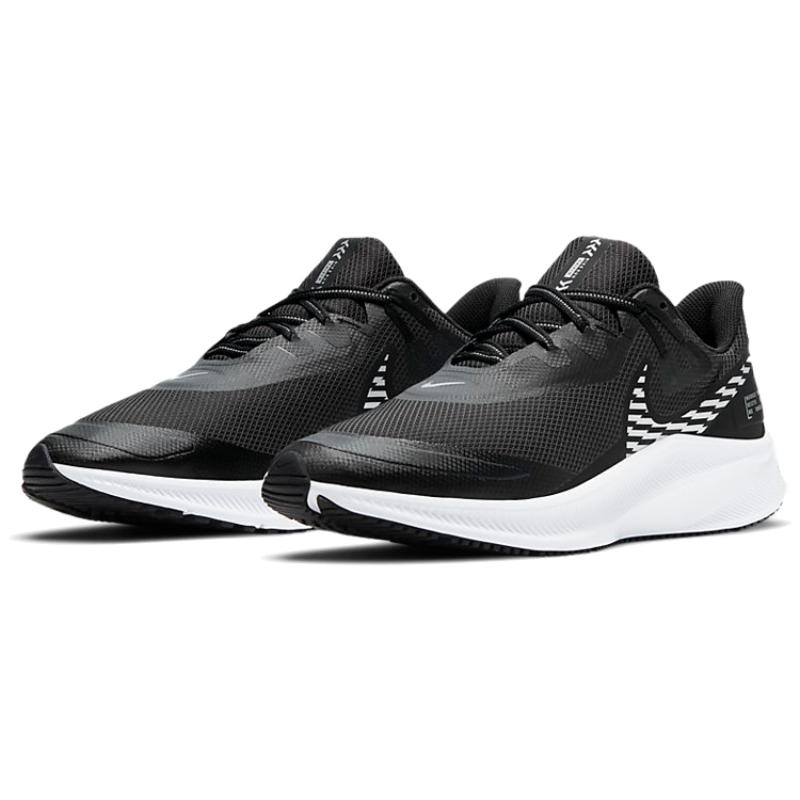 Nike Quest 3 Shield 'Black Metallic Silver' Sneakers CQ8894-001