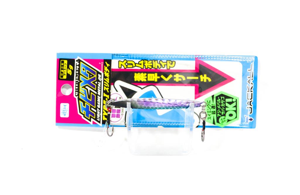 Jackall Metal Jig Chibi Metal Type I 5grams Keimura Purple Katakuchi (7434)
