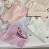 Women's Mid-Waist Breathable Cotton Seamless Tummy Control Japanese Style Panties
