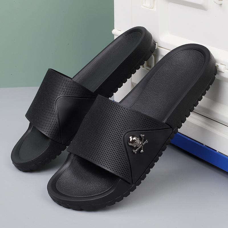 Fashion Men's Size 48 49 Flip-Flops Youth Big Size Soft Sole Beach/Casual Sandals Non-Slip Minimalist Outdoor Summer Slippers Slides Men