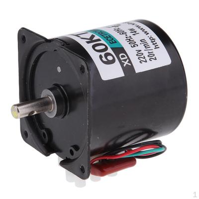 60KTYZ 220V 20RPM Elektrický synchrónny motor s permanentným magnetom 14W