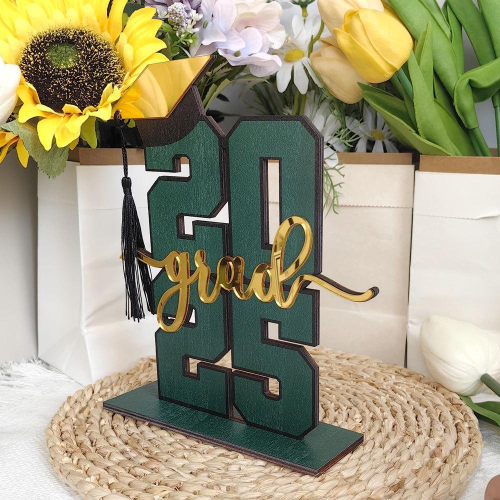 Festival 2025 Graduation Sign Handmade Graduation Desktop Decoration  Graduation Season