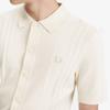Fred Perry [Sharp] Button-Through Knit Shirt (560) Afpm2415524-560