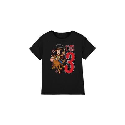 Childrens/Kids IÂ´m 3 Woody Birthday T-Shirt