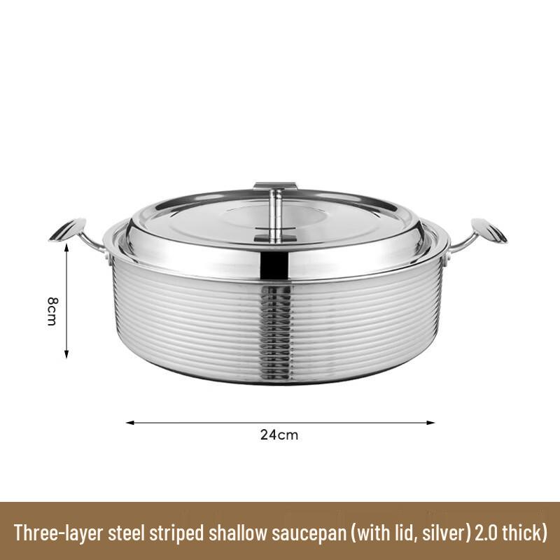 Hammered Copper Divided Hotpot