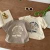 Children Casual T-shirt Boy Cartoon Cute Print Undershirt Cotton Tshirt Girl Baby Summer Pullover Tops Versatile Bottoming Shirt