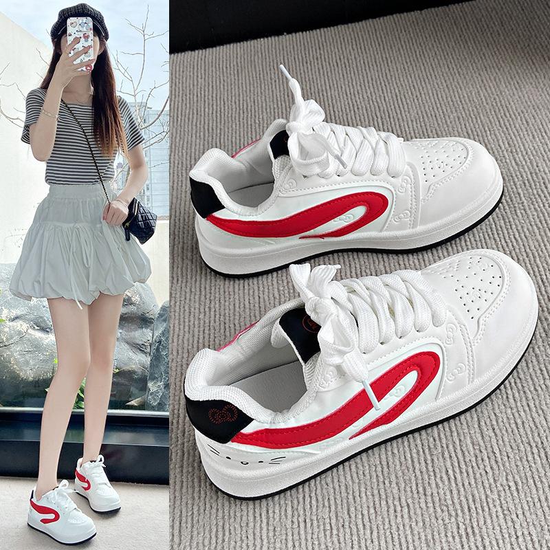 

Новый нишевый дизайн, чувство тренда, повседневные уличные, универсальные кеды для скейтборда, женские ретро, обувь-хлебцы Харадзюку 40