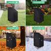 Oxford Cloth Chair Dust Cover with Adjustable Buckle Multifunctional Chair Rain Cover Waterproof UV Resistant for Outdoor Garden