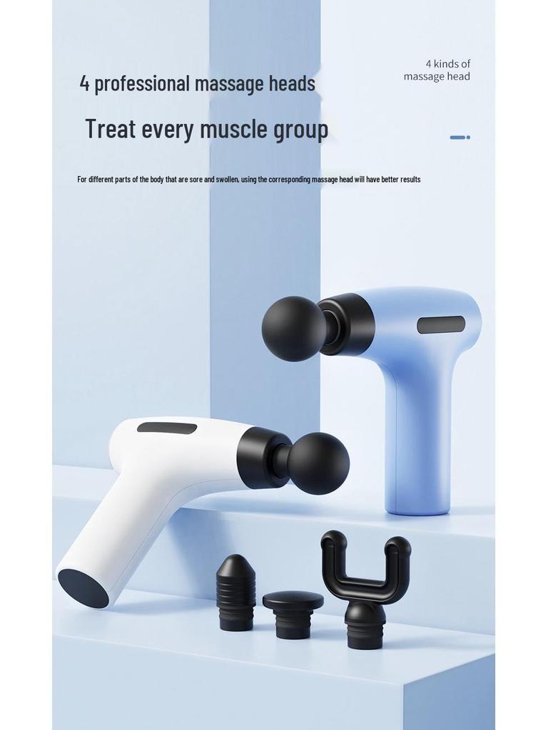 Smart Mini Vibration Muscle Massager: Portable Percussion Fascia Gun