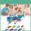 With Toy Aeroplane Vehicles Transport Cargo Airplane Car Children Set Gifts