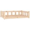VidaXL Dog Bed 105.5x75.5x28 Cm Solid Pine Wood 833257