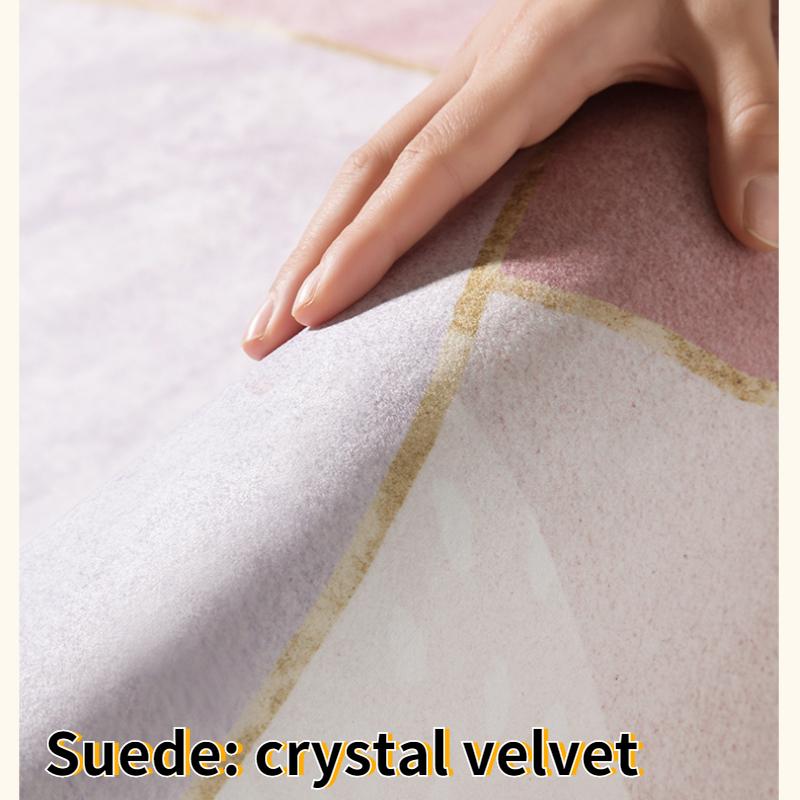 Japanese-style Irregular Carpets for Living Room Decoration Rugs for Bedroom Decor Carpet Non-slip Area Rug Short Pile Floor Mat