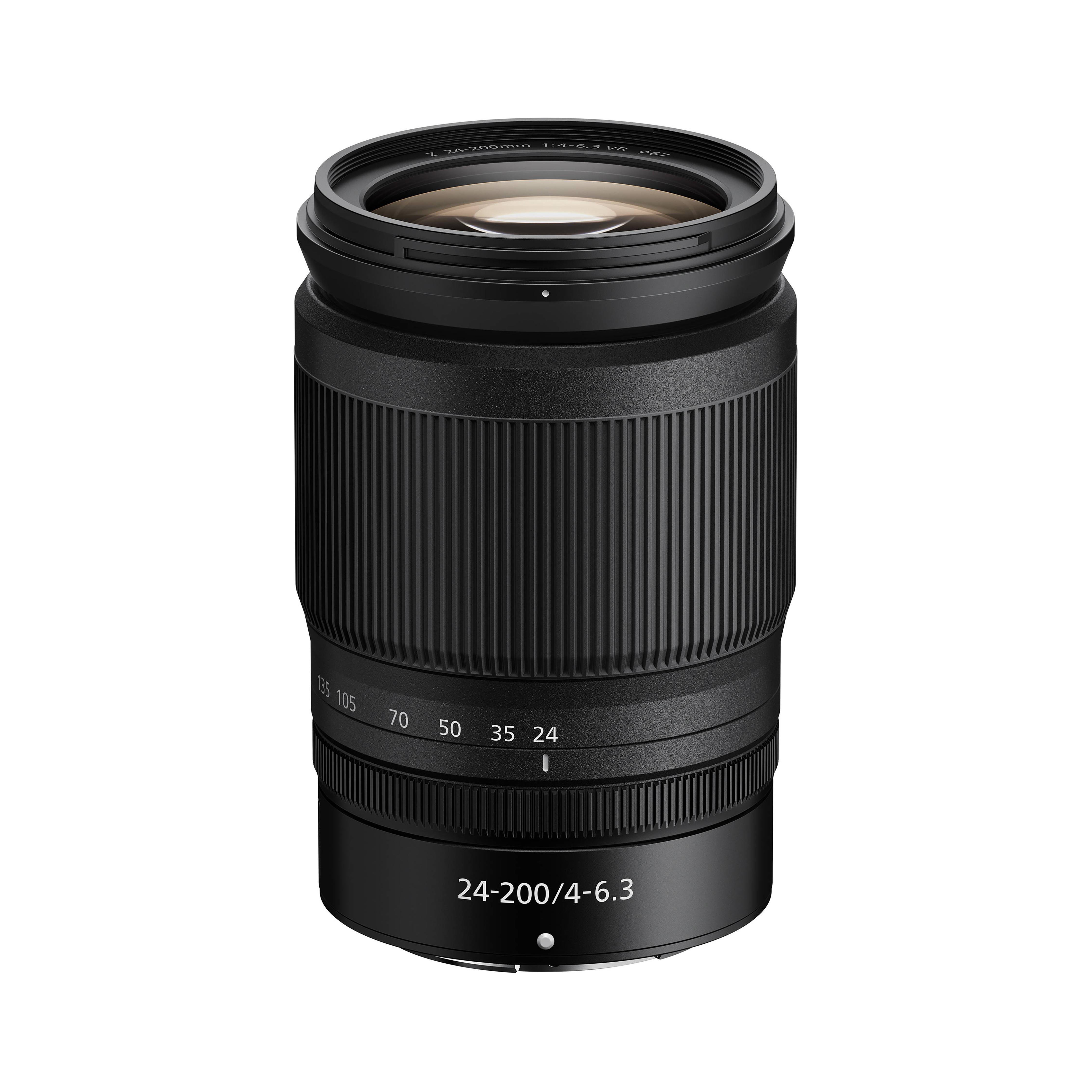 

Nikon Объектив NIKKOR Z 24-200 мм f/4-6.3 VR чёрный