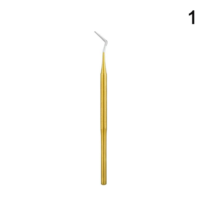 

Grafted Eyelashes Stainless Steel Lash Lift Curler Eyelash Perming Stick Cosmetic Applicator Comb Makeup Tool Eyelash Extension 1 золотой