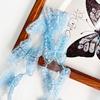 Three-Dimensional Pleated Mesh Butterfly Cloth Sticker Handmade Beaded Lace Wedding Dress Lolita Clothing Decoration Accessories