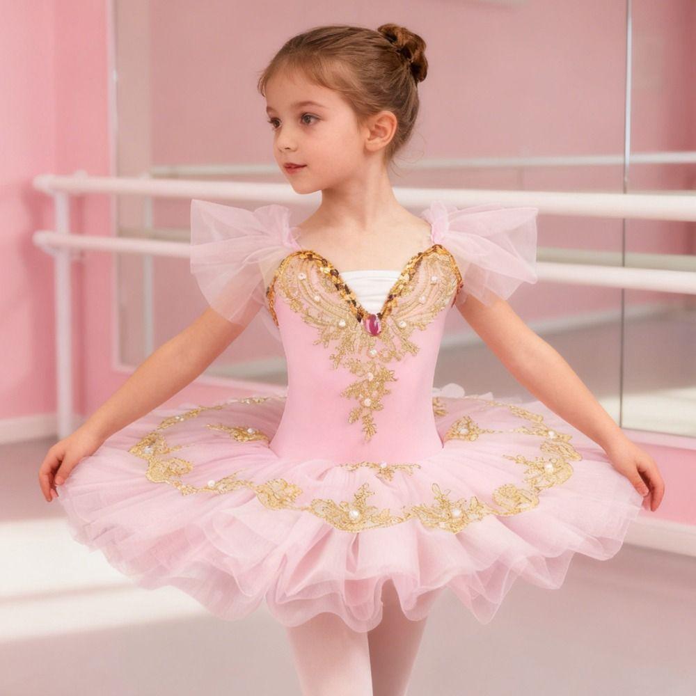 Modern Ballet Tutu Puffy Princess Dress Fashion Performance Clothes  Dance