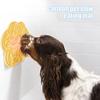 Dogs Cats Silicone Lick Mat Anti-choking Anxiety Relief Square Paw Shape Pet Food Mat with Suction Cup Slow Eating Puzzle Feeder Licking Mat
