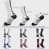 Elite Outdoor Basketballsocken: Dicke Polsterung für Männer, Frauen, Jugendliche - Mittellang, High Top