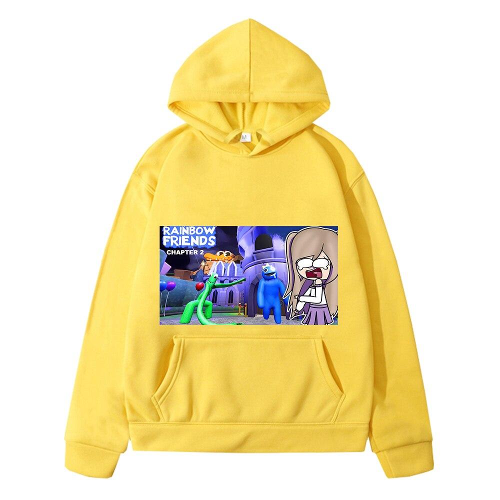 

Радужные друзья детская одежда девочки флисовая толстовка аниме толстовки y2k sudadera мальчики пуловер куртка повседневная детская одежда