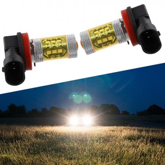 Enhance Visibility and Safety with Yellow LED Bulbs for Civic Fog Lights