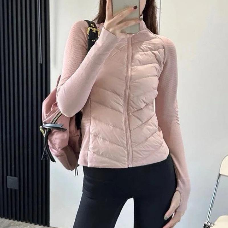 Light and thin down jackets women's high-end women's 90 goose down new winter Korean version loose large size yoga clothes