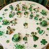 24Pcs Wooden Patrick's Day Perfect Ornament Decorative Accessories For Irish Themed Home And Office Decoration
