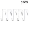 5/10 Pcs Over The Door Hooks Door Hanger Hooks For Bathroom Kitchen Towels Hats Hanging Organizer Multi-Purpose Hooks