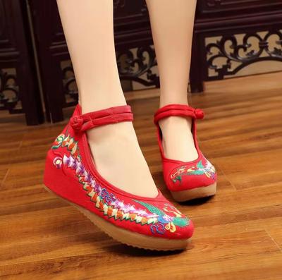 Big Caifeng, Embroidered Shoes Cloth Shoes Women's Single Shoes Mixed Batch Shoes Zero Batch Beef Tendon Soft Sole Dance Hanfu Shoes
