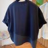 Summer Personality Irregular Patchwork Drawstring Half Zipper Loose Casual Oversized Ruffian Short Sleeved T Shirt