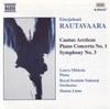 CD EINOJUHANI RAUTAVAARA - LAURA MIKKO - Cantus Arcticus / Piano Concerto No 8554147 Naxos 1998 Europe ObiClassical Used