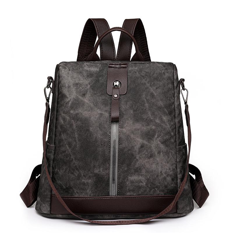 Women's Retro Soft Leather Backpack - Large Capacity, Multi-purpose & Stylish for Travel