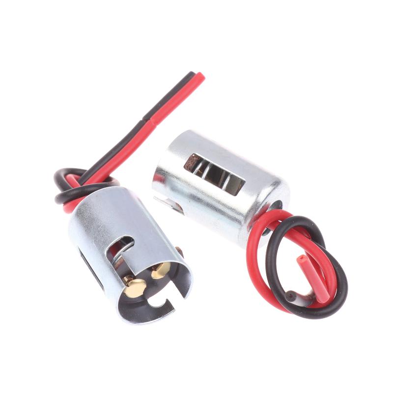 4Pcs Car Brake Light Turn Signal Light Harness Led Lamp Adapter Ba15D Led Light Bulb Socket Holder Diy Accessories