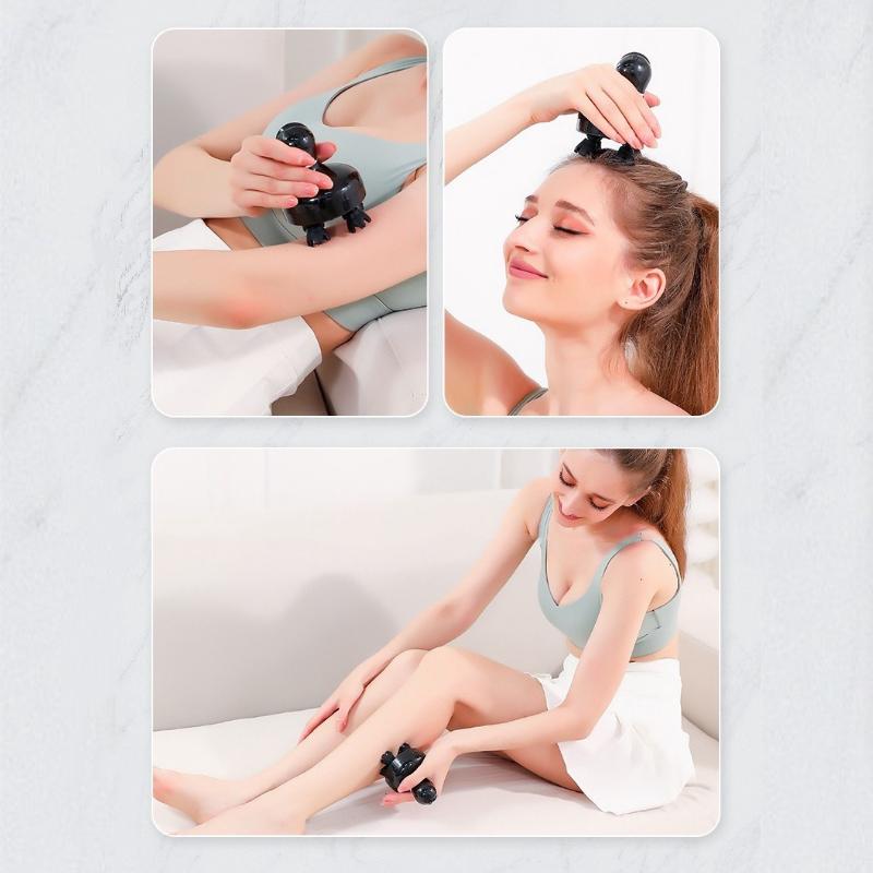 Electric Cordless Hair Scalp Massager with Kneading Handheld Portable Head Scratcher Massager for Hair Growth Deep Clean Gifts