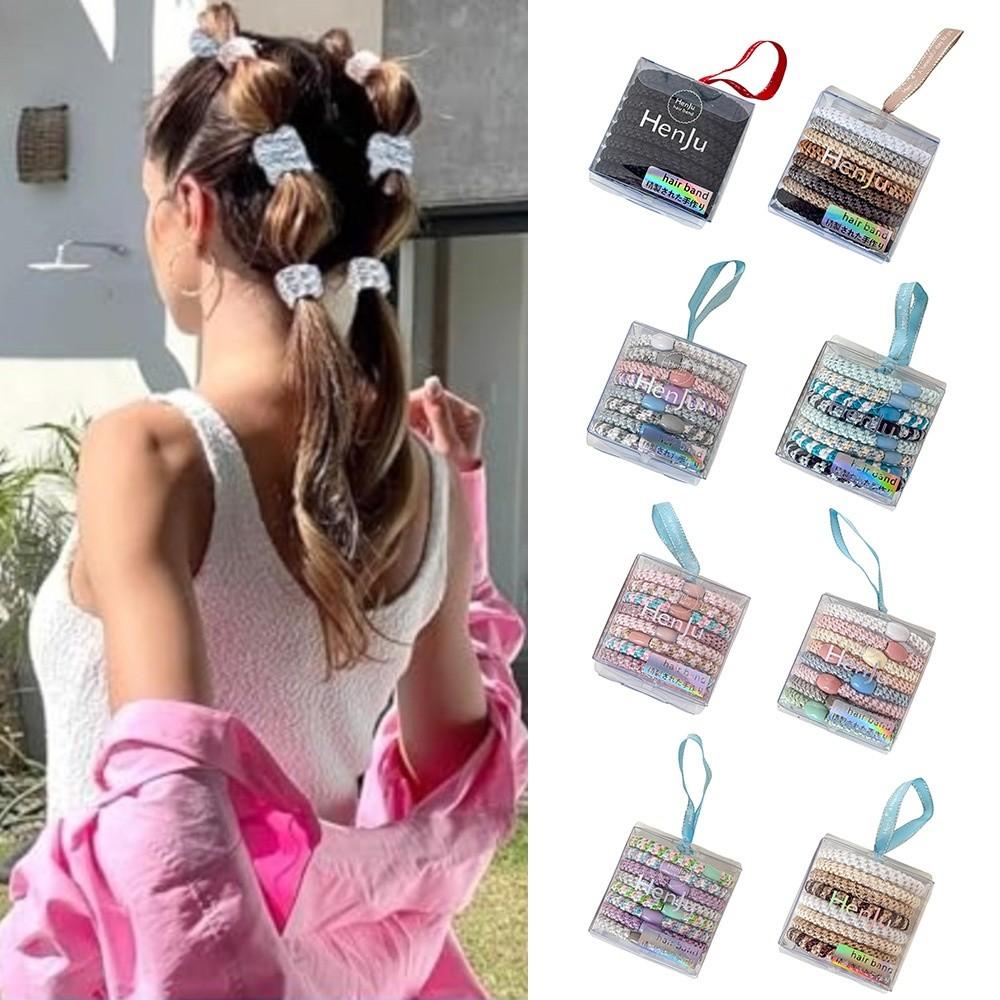 High Elasticity Hair Ties Simple Hair Bands Durability Hair Rope Girls