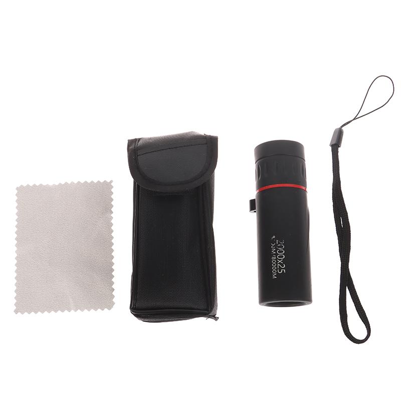 Mini Monokulärt Teleskop 30/2000X25 Portabelt Högupplöst Högförstorande Professionellt Utomhus Reseteleskop