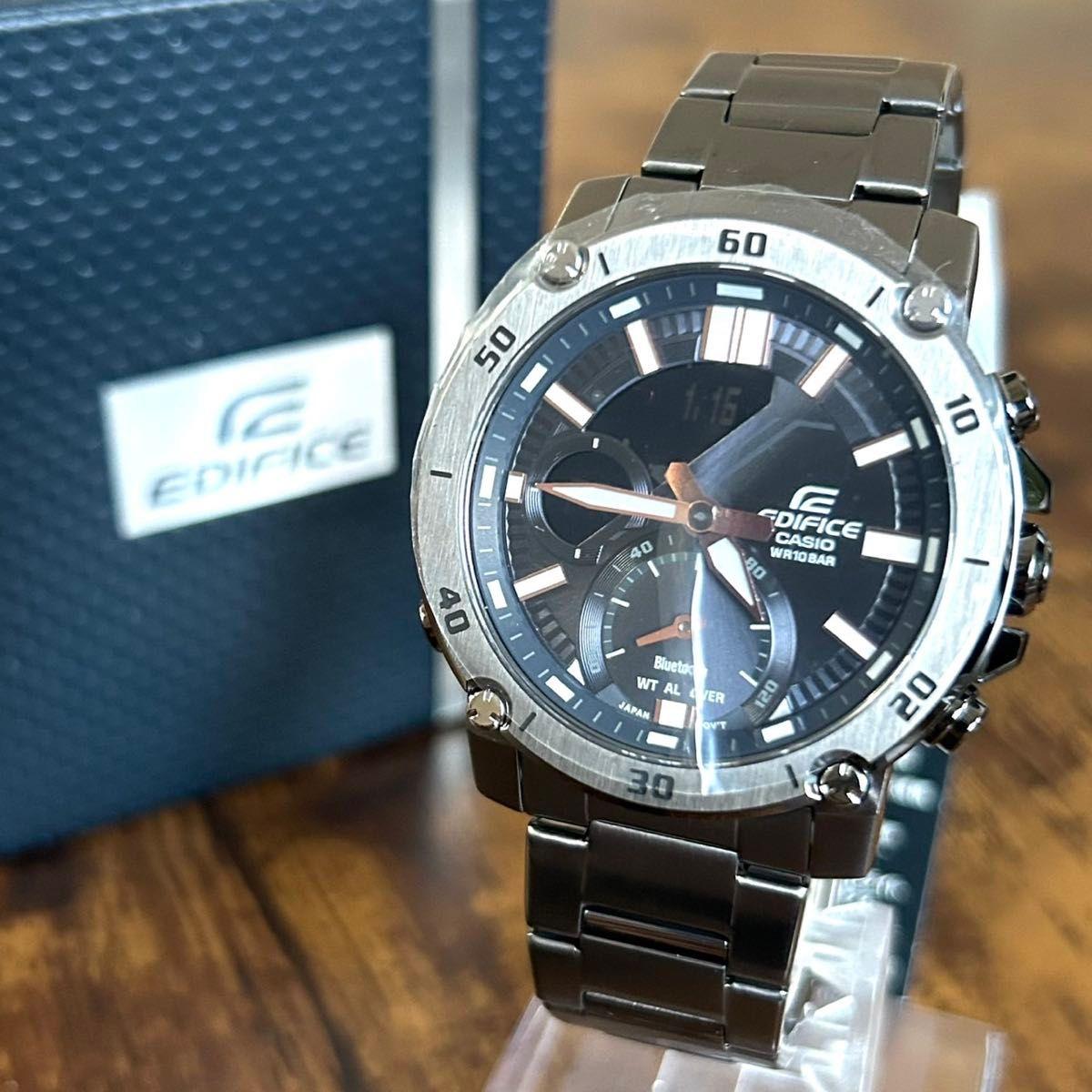 Новые мужские часы CASIO EDIFICE Хронограф Нержавеющая сталь