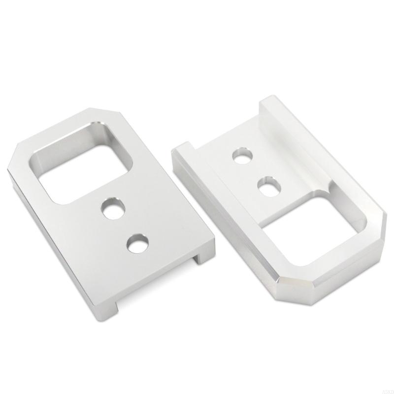 Pair T6061 Aluminum Front Tow Hooks Visibility Enhanced Tow Hooks Strong Front Tow Hook Upgrades for Multiple Vehicle