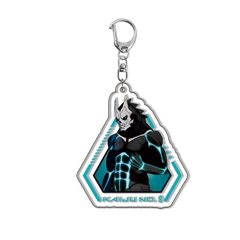 Monster 8 Acrylic Keychain Kafka Hibino Narumi Gen Ashiro Mina Anime Key Holder Pendant Accessory for Fans Collection Present