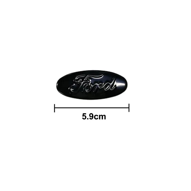AAANF1 Car Steering Wheel Center Cover Sticker Decal For Ford Kuga Fiesta ST Line Focus Mustang Escape Ranger MK3 Mondeo MK2 Transit