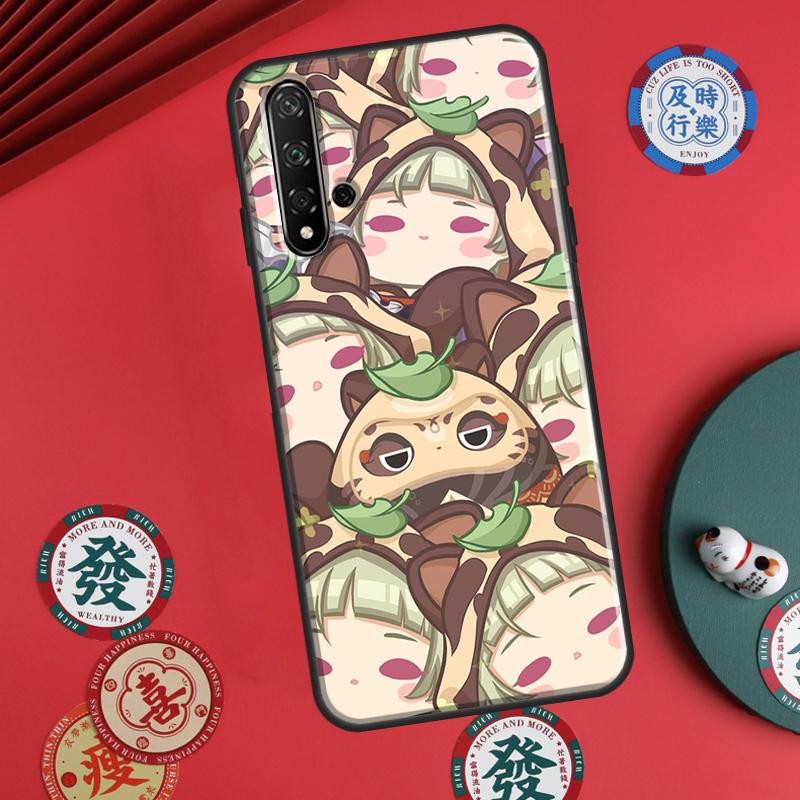 

Cute Cartoon Genshin Impact For Huawei P30 P20 P40 Lite P60 Pro Nova 5T 12s 12i 11i Y90 Y70 Y60 Y61 Y91 Y72 9 10 SE Case Huawei P20 Lite
