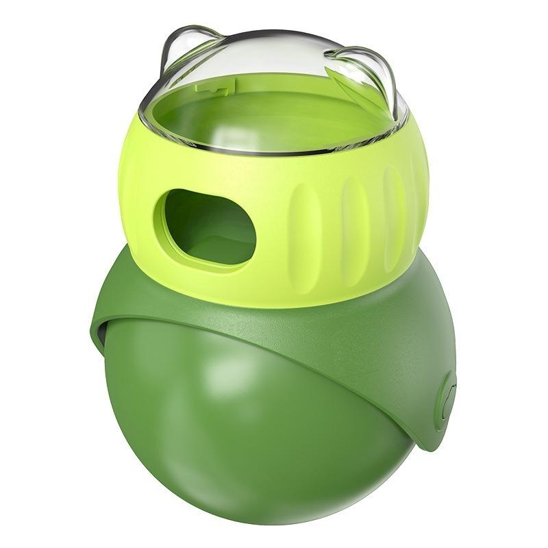 Cat Interactive Toy Tumbler Leaky Food Ball Owl Tumbler Rolling Ball Toy Slowly Feeding Protects Stomach Pet Training Supplies