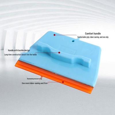 White Plastic Wall Scraper for Wallpaper and Putty Application