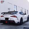 Compatible with Toyota Supra A90/A91 Carbon Fiber AG Style Body Kit: Front Lip, Rear Lip, Side Skirts, Tail Wing.