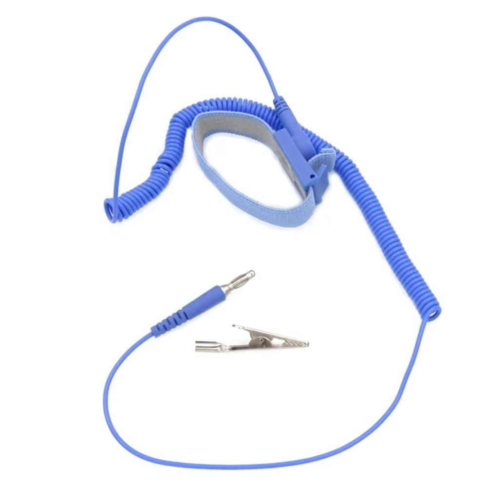 Wireless Clip Design Antistatic Wristband Antistatic Material Discharge Cable For Electrician