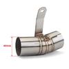 Für BMW S1000RR 2019 2020 2021 2022 2023 Auspuff Motorrad Auspuff Mittelrohr Slip-on 60mm Schalldämpfer