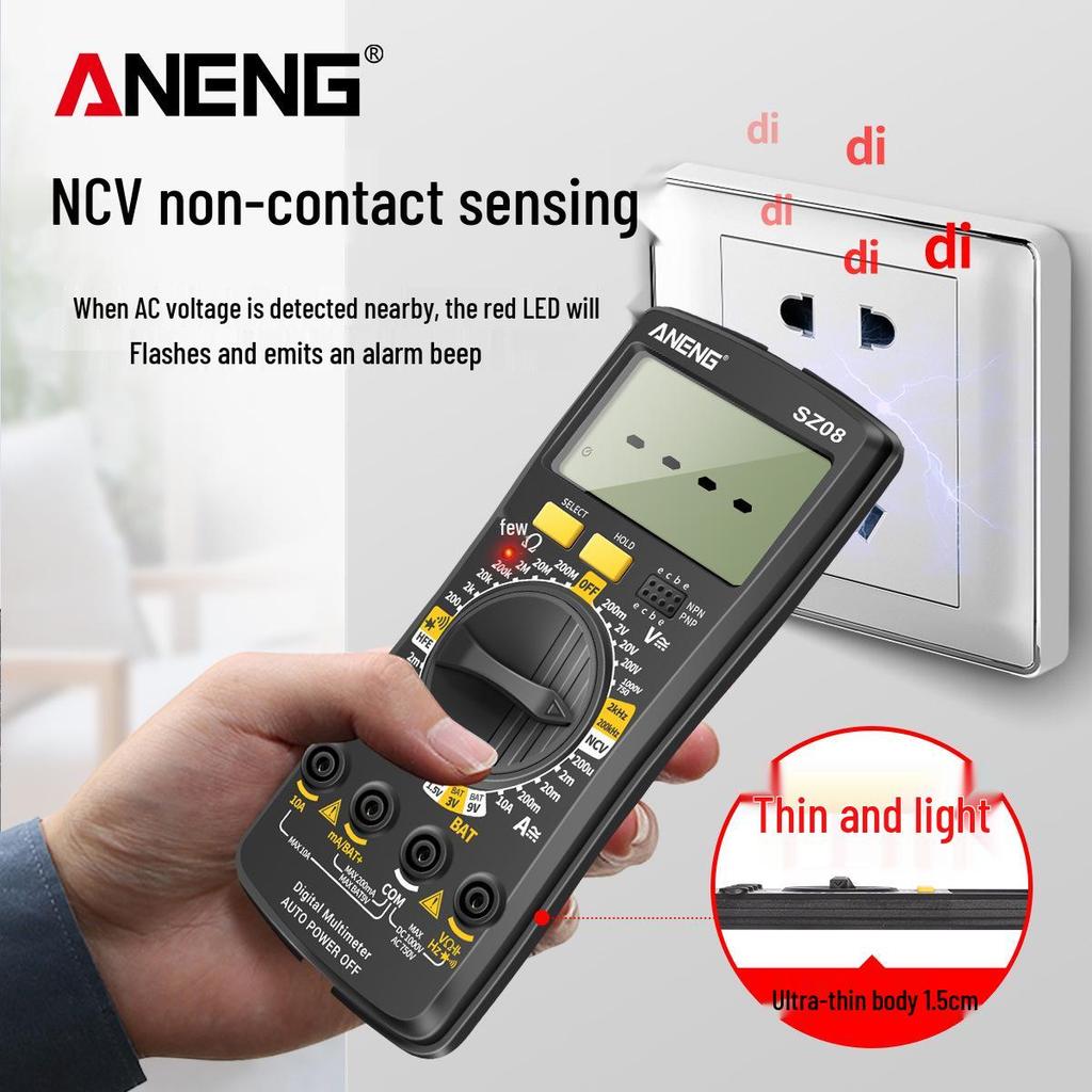 ANENG SZ08 Precision Digital Multimeter for Electrician Maintenance